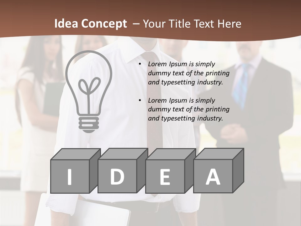 Business Young Modern PowerPoint Template