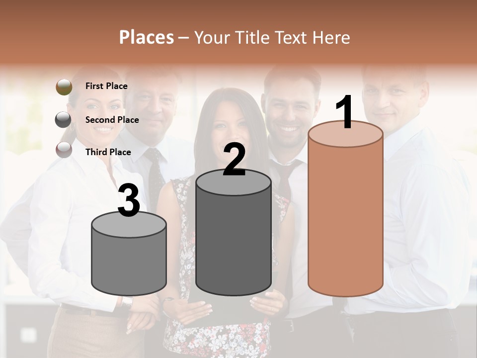Adult Colleague Worker PowerPoint Template