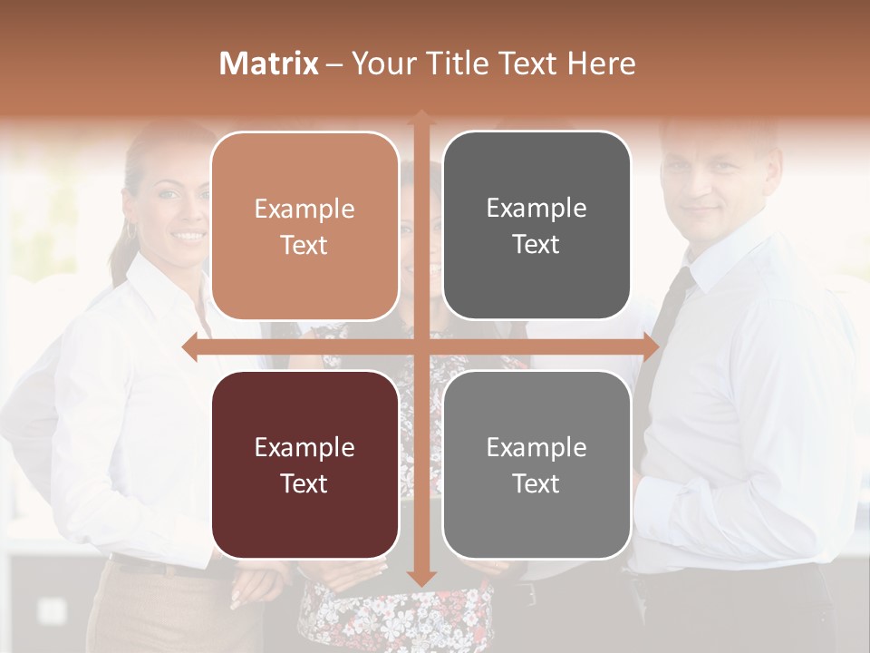 Adult Colleague Worker PowerPoint Template