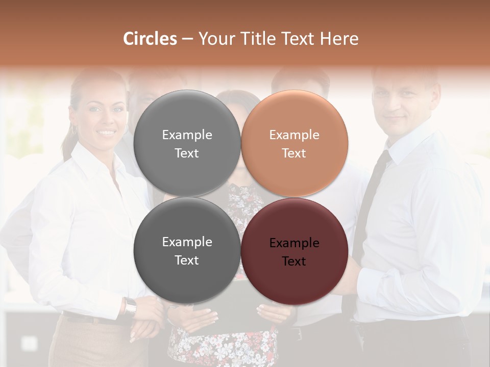 Adult Colleague Worker PowerPoint Template
