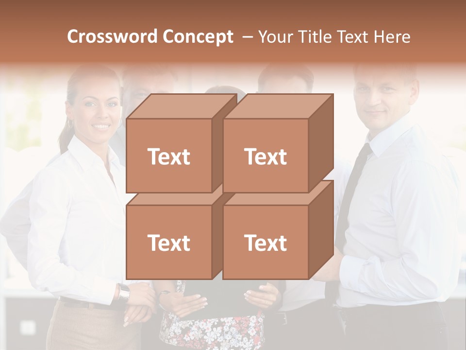 Adult Colleague Worker PowerPoint Template