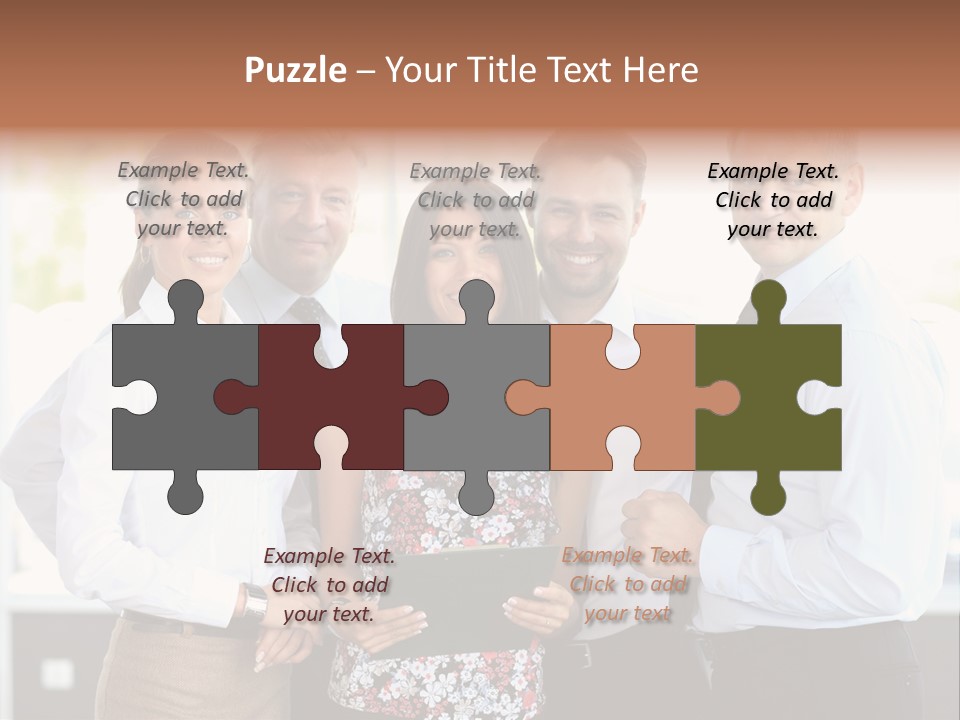 Adult Colleague Worker PowerPoint Template