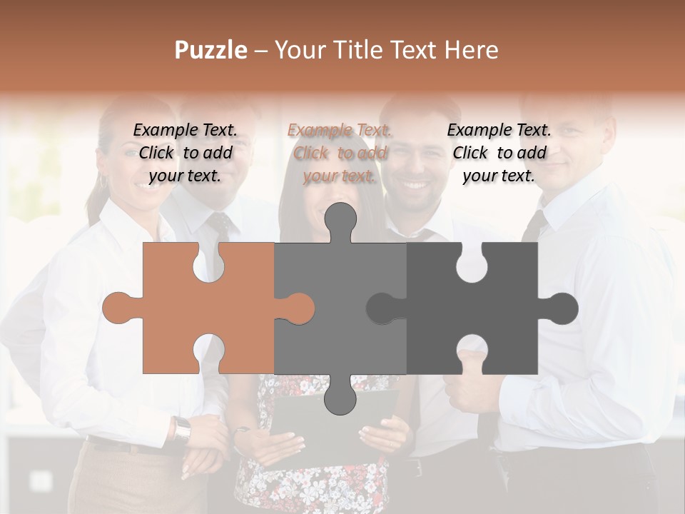 Adult Colleague Worker PowerPoint Template