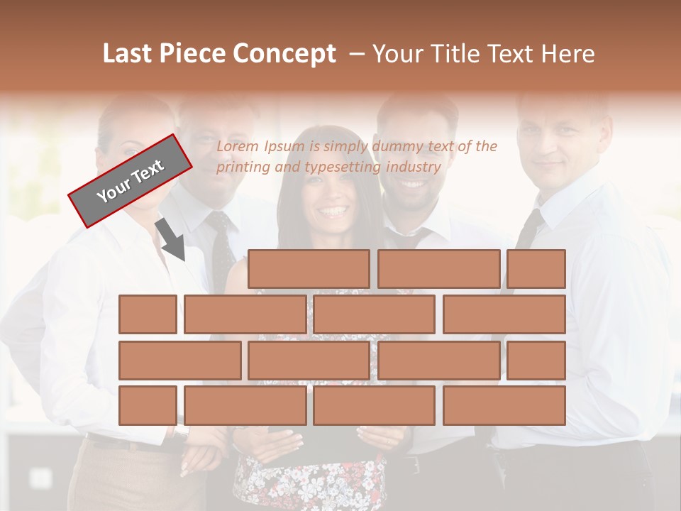 Adult Colleague Worker PowerPoint Template