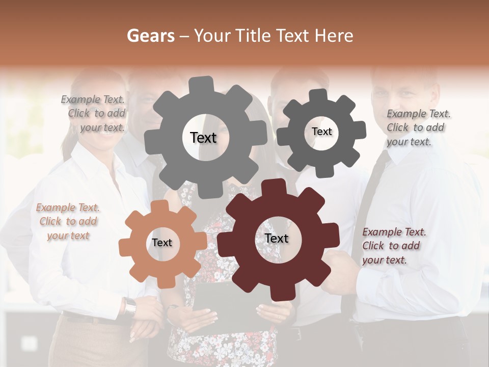 Adult Colleague Worker PowerPoint Template