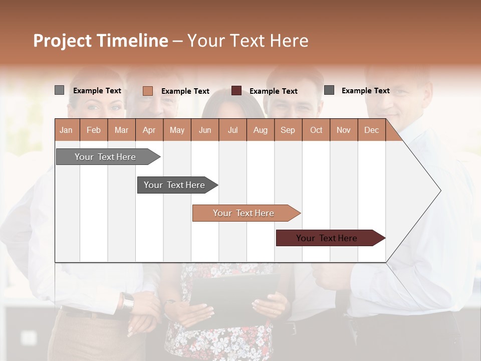 Adult Colleague Worker PowerPoint Template