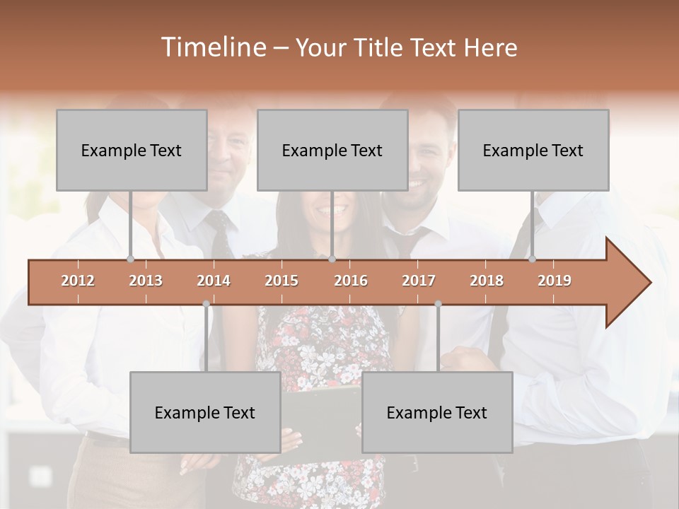 Adult Colleague Worker PowerPoint Template
