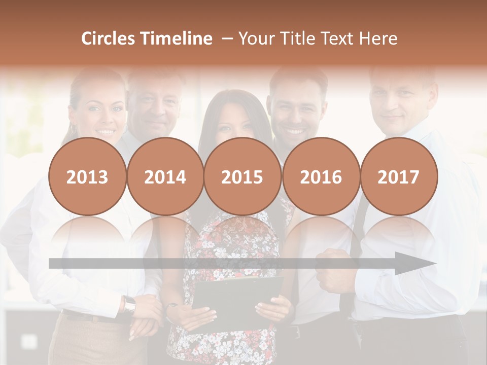 Adult Colleague Worker PowerPoint Template