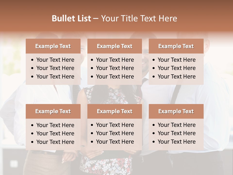 Adult Colleague Worker PowerPoint Template