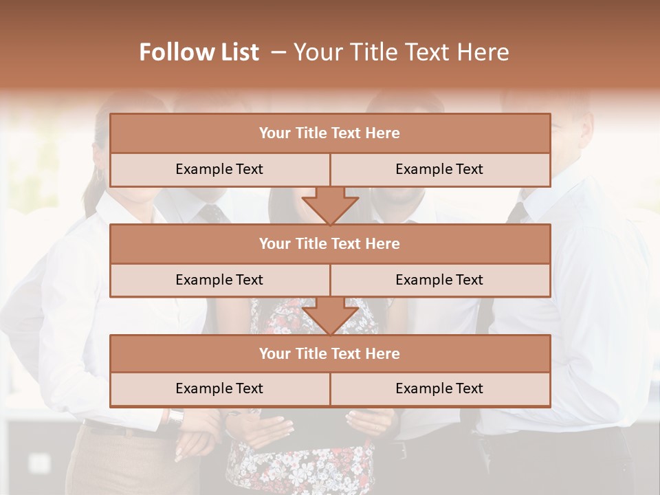 Adult Colleague Worker PowerPoint Template