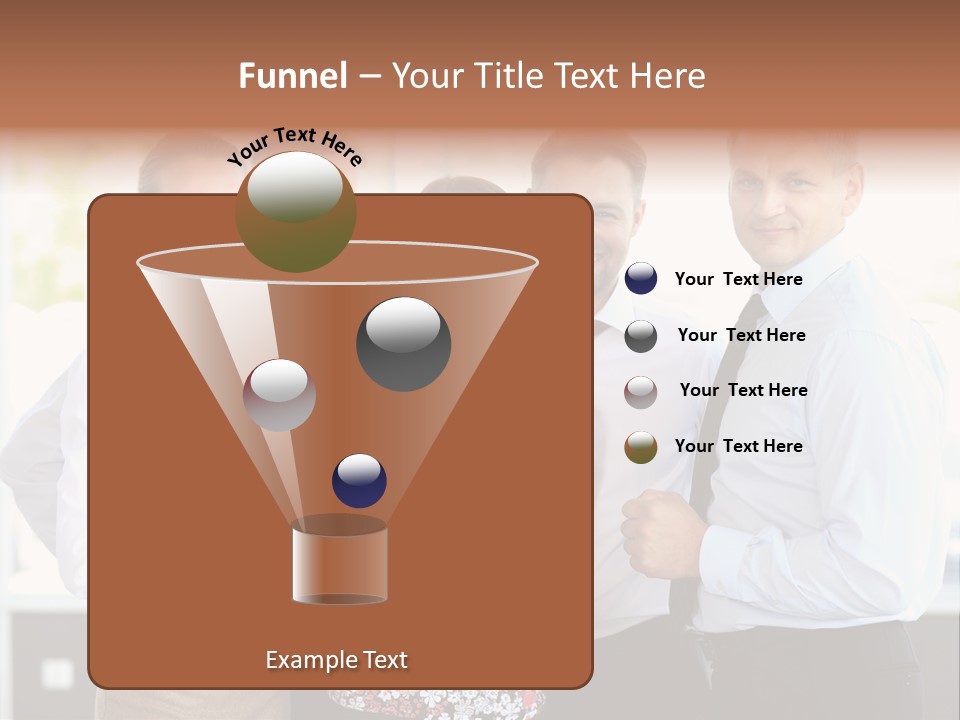 Adult Colleague Worker PowerPoint Template