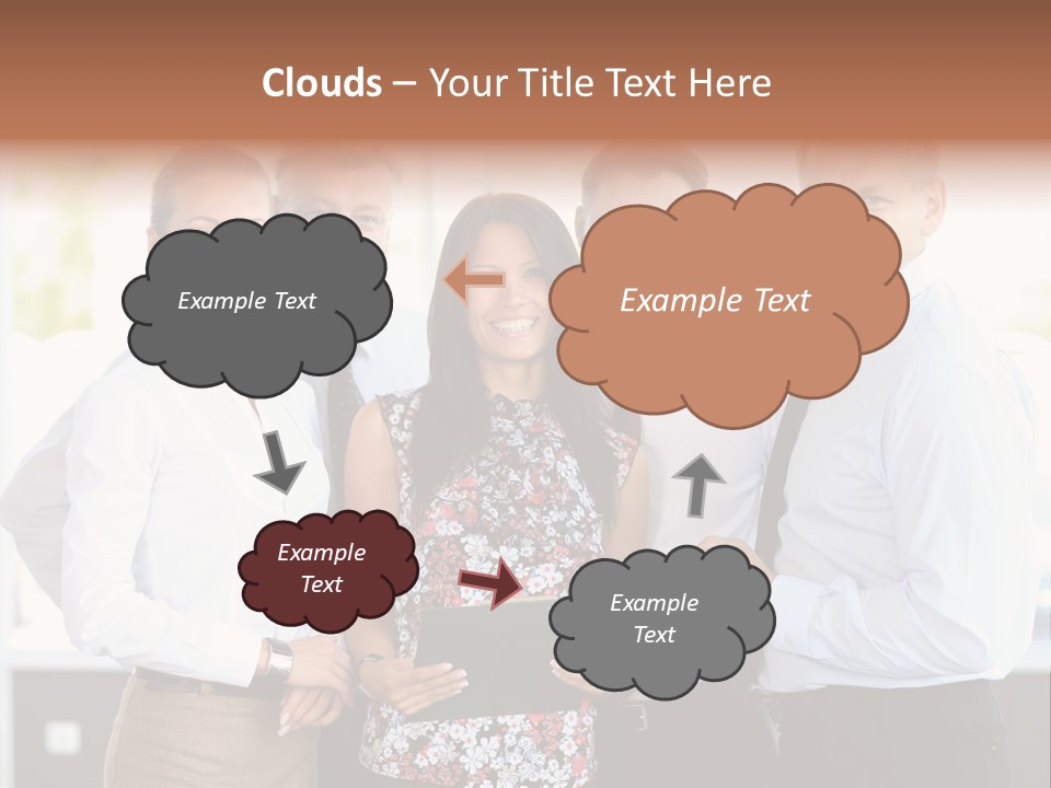 Adult Colleague Worker PowerPoint Template