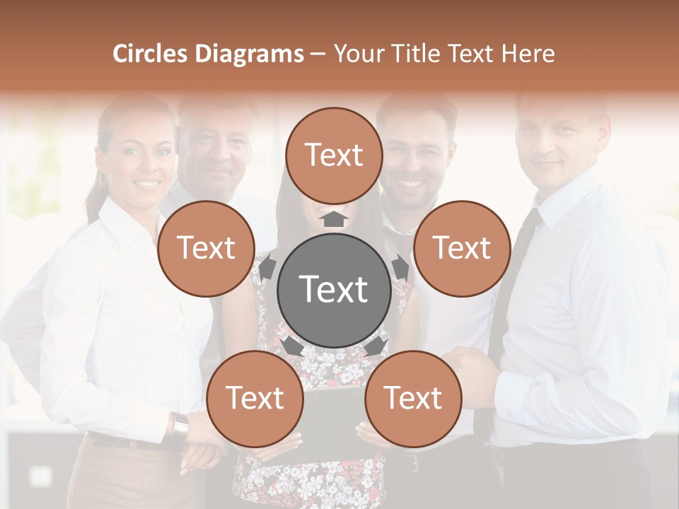 Adult Colleague Worker PowerPoint Template