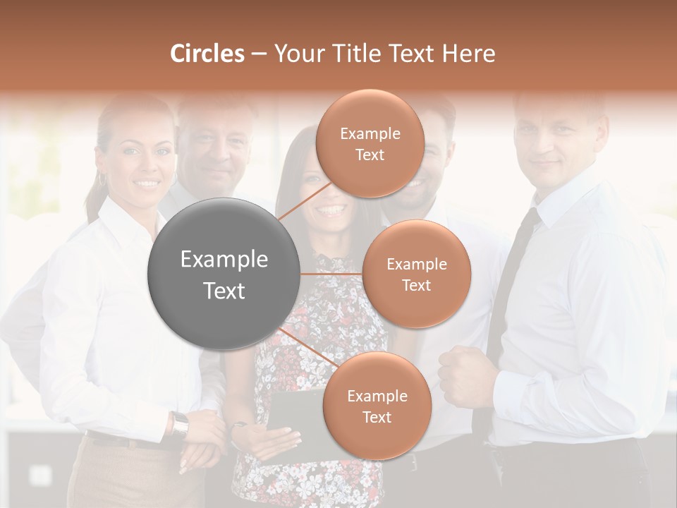 Adult Colleague Worker PowerPoint Template