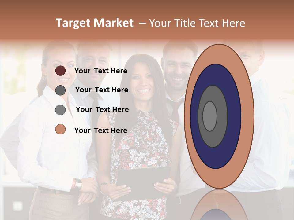 Adult Colleague Worker PowerPoint Template