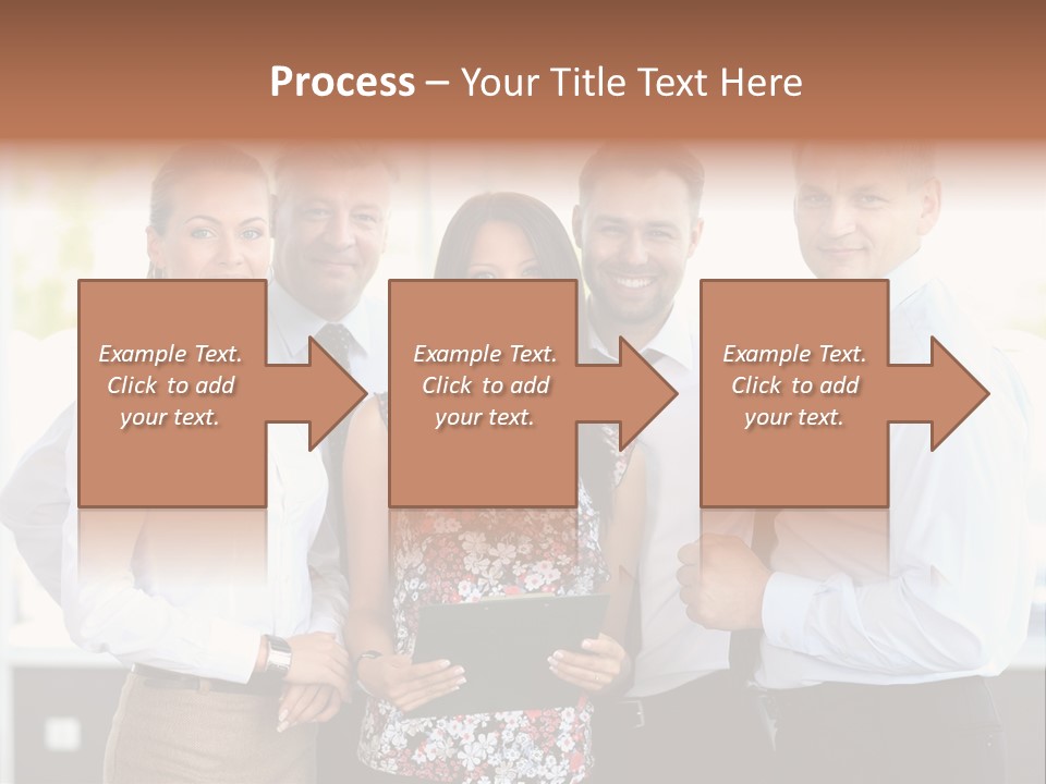 Adult Colleague Worker PowerPoint Template