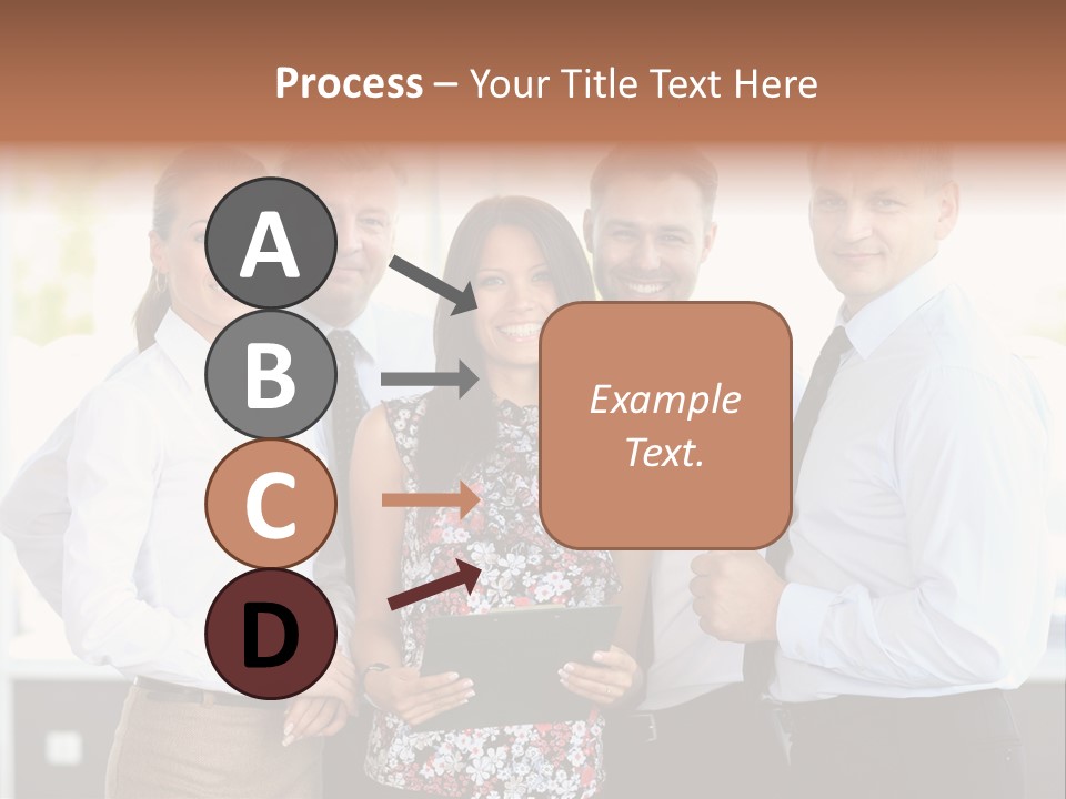 Adult Colleague Worker PowerPoint Template