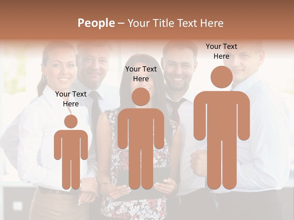 Adult Colleague Worker PowerPoint Template