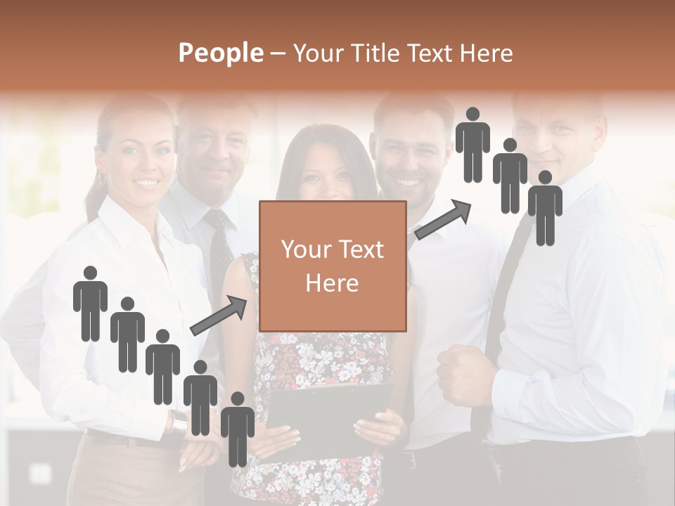 Adult Colleague Worker PowerPoint Template