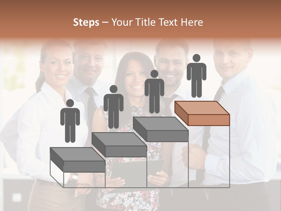 Adult Colleague Worker PowerPoint Template