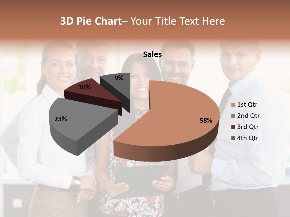 Adult Colleague Worker PowerPoint Template