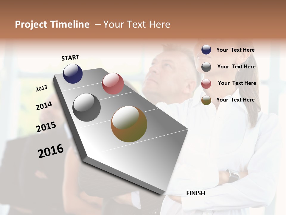 Man Satisfied Professional PowerPoint Template