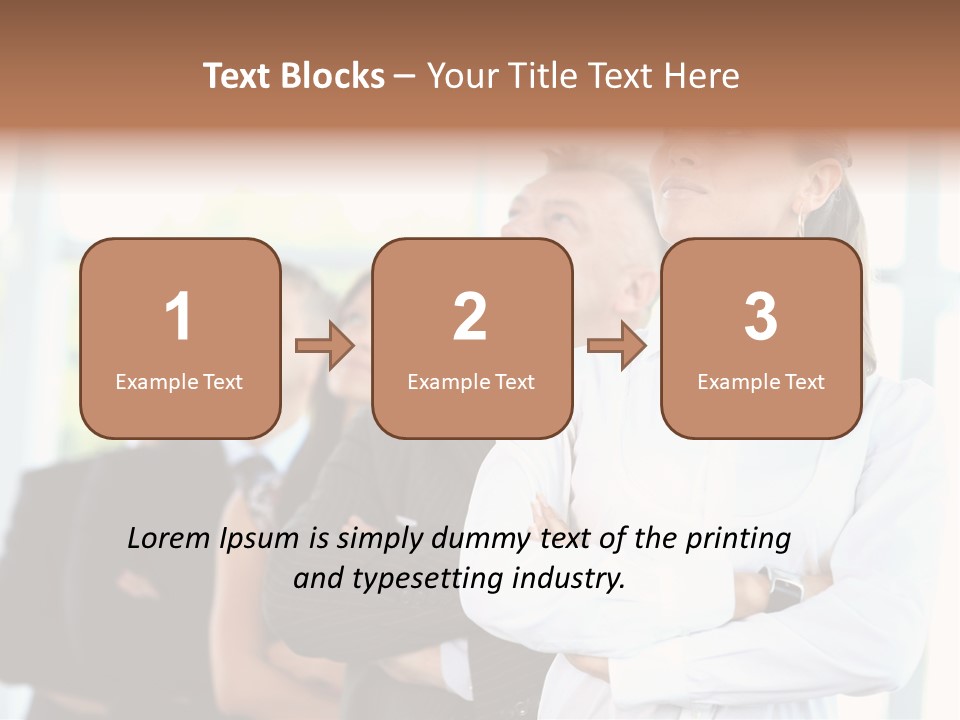 Man Satisfied Professional PowerPoint Template
