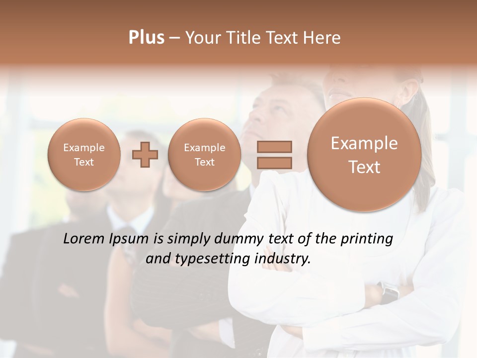 Man Satisfied Professional PowerPoint Template
