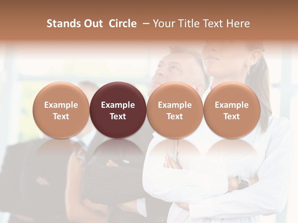 Man Satisfied Professional PowerPoint Template