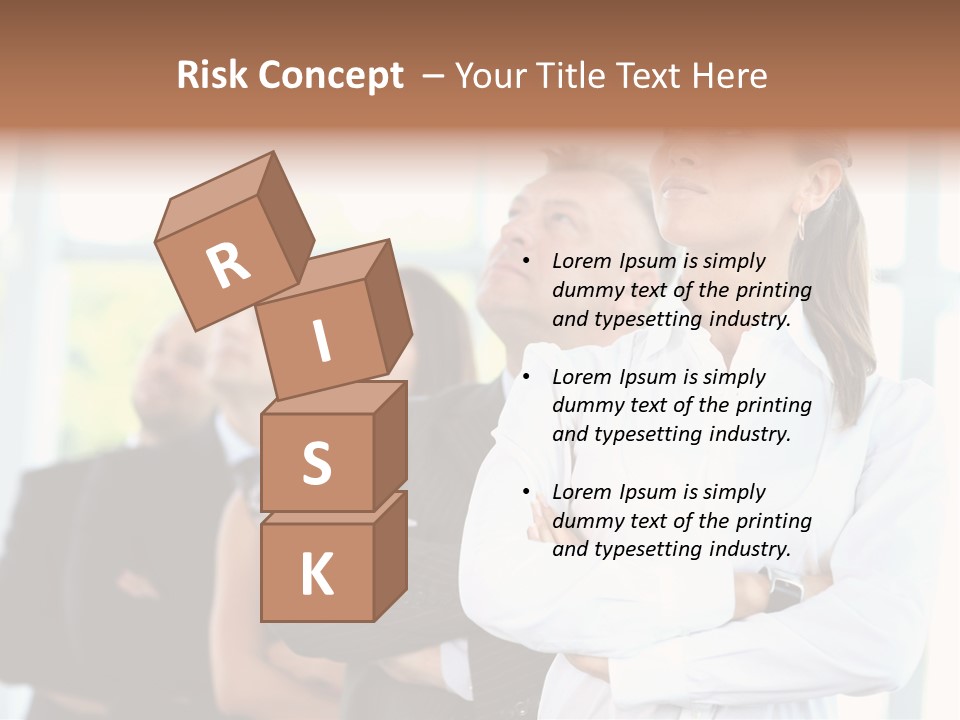 Man Satisfied Professional PowerPoint Template