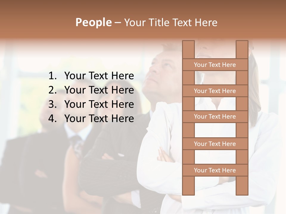Man Satisfied Professional PowerPoint Template