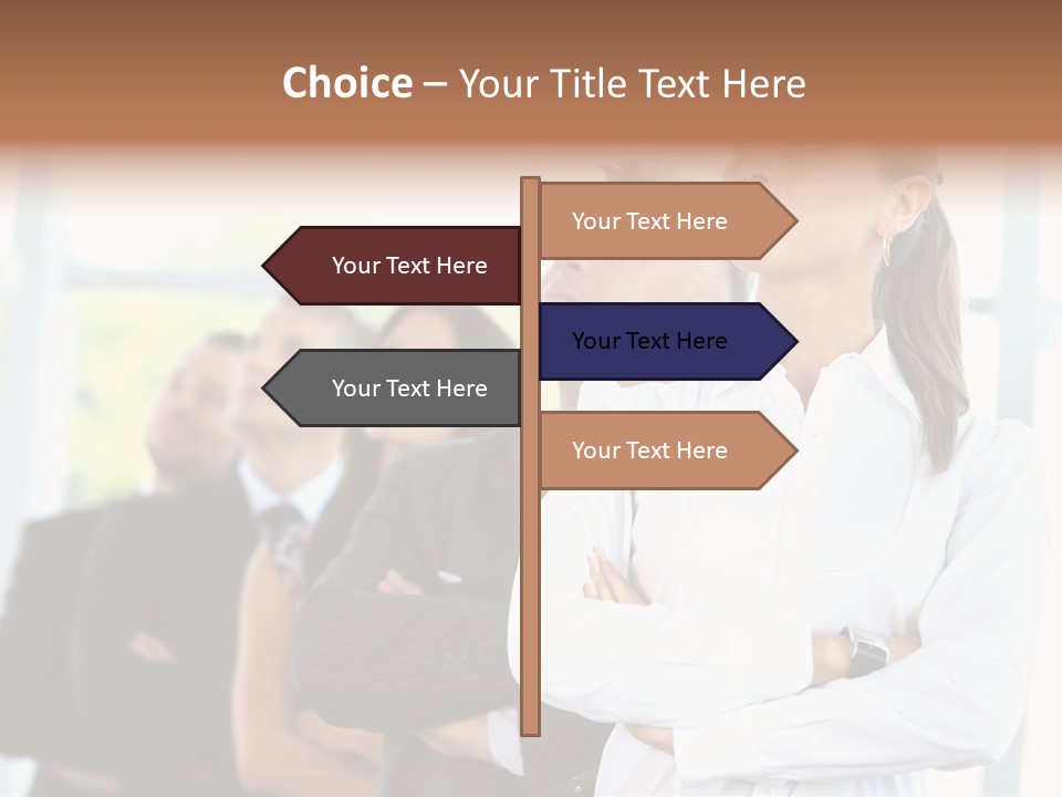Man Satisfied Professional PowerPoint Template