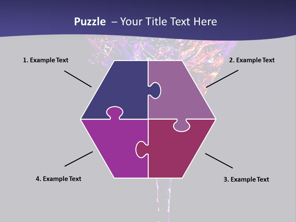 Blue Cold Alcoholic PowerPoint Template