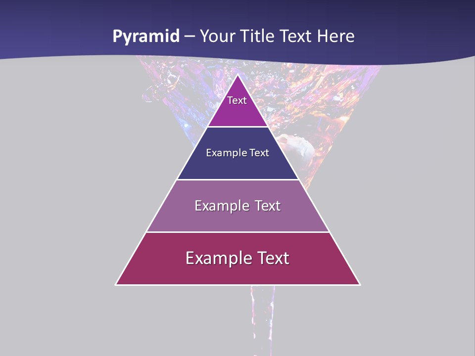 Blue Cold Alcoholic PowerPoint Template