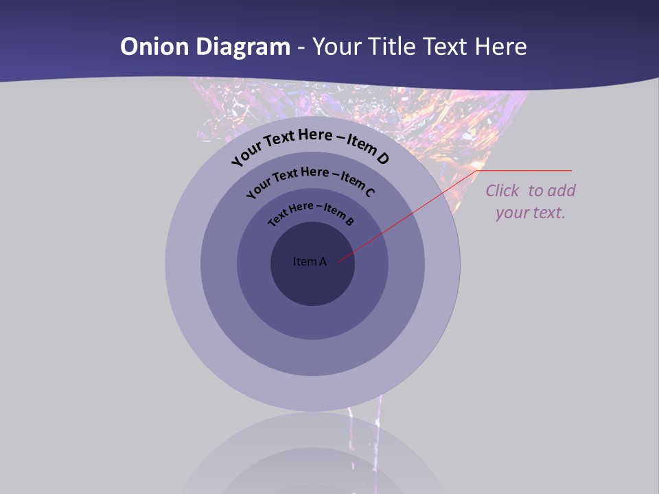 Blue Cold Alcoholic PowerPoint Template