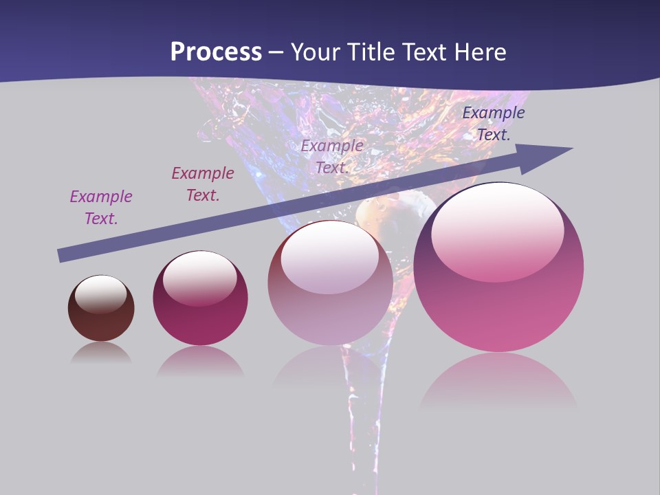 Blue Cold Alcoholic PowerPoint Template