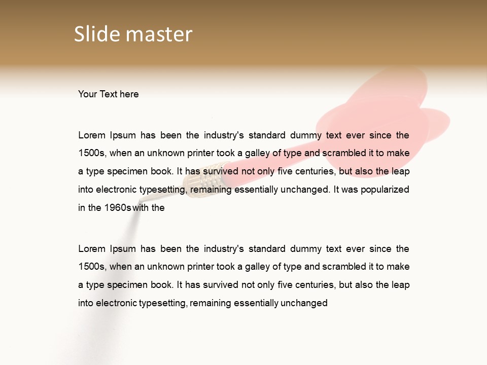 Goal Sport Aim PowerPoint Template