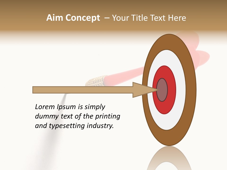 Goal Sport Aim PowerPoint Template