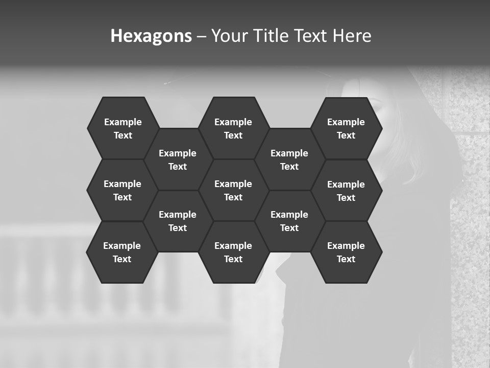 Rain Sadness Cool PowerPoint Template