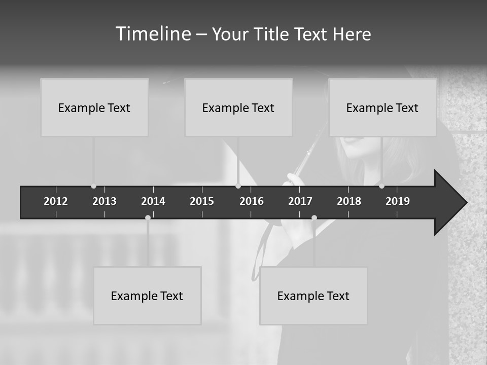Rain Sadness Cool PowerPoint Template