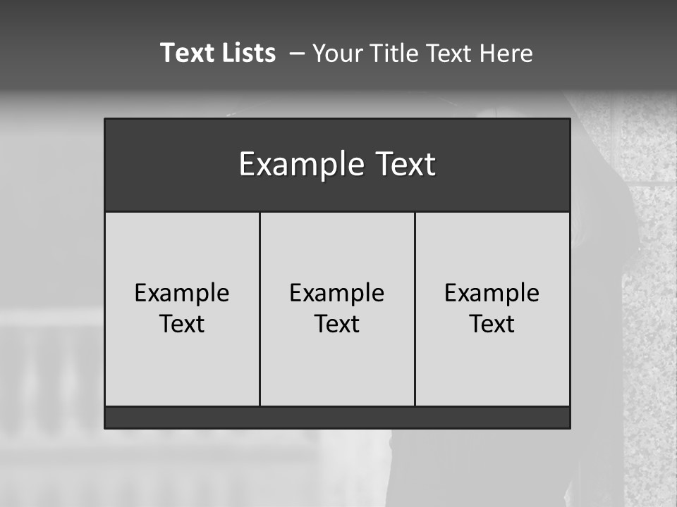 Rain Sadness Cool PowerPoint Template