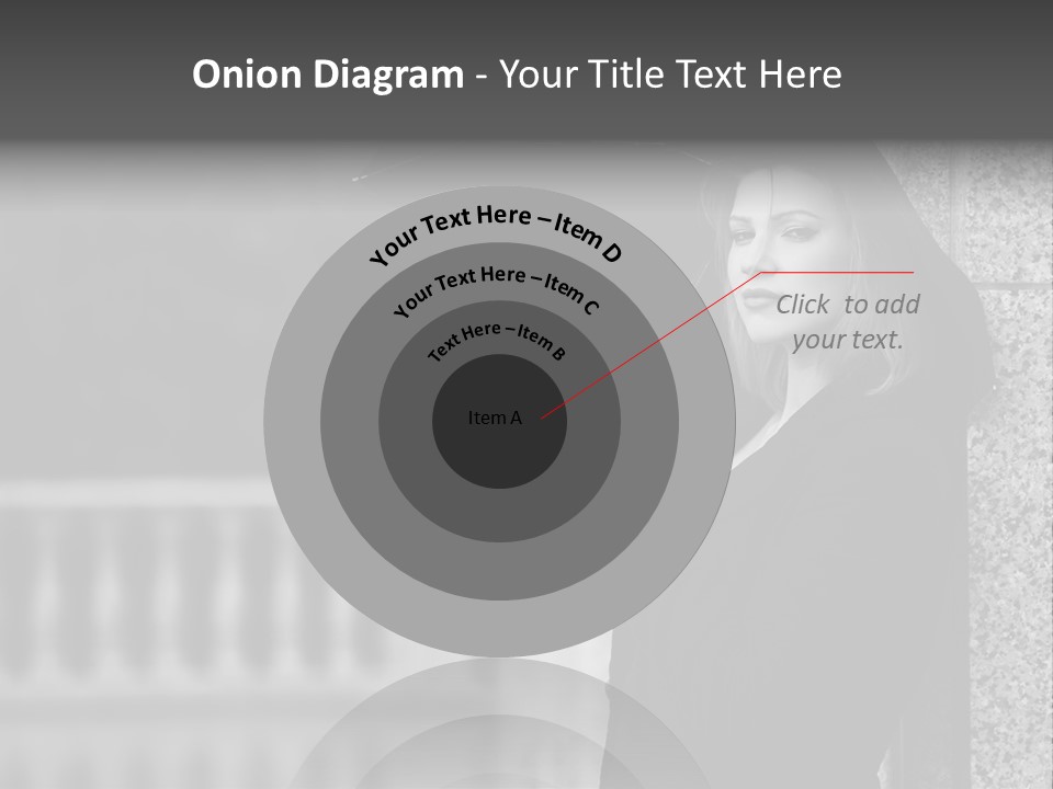 Rain Sadness Cool PowerPoint Template