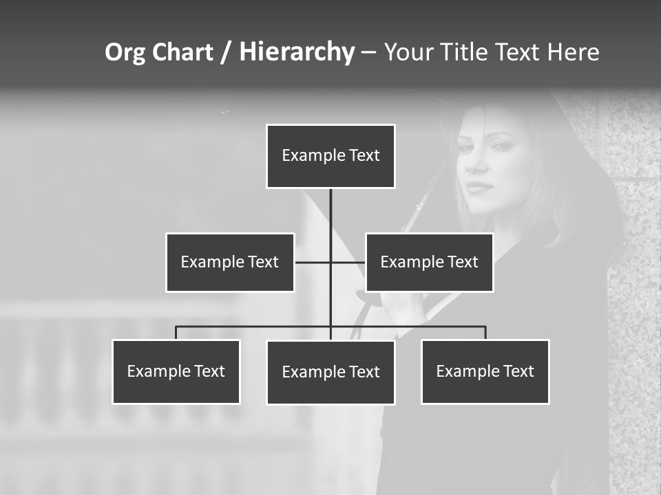 Rain Sadness Cool PowerPoint Template