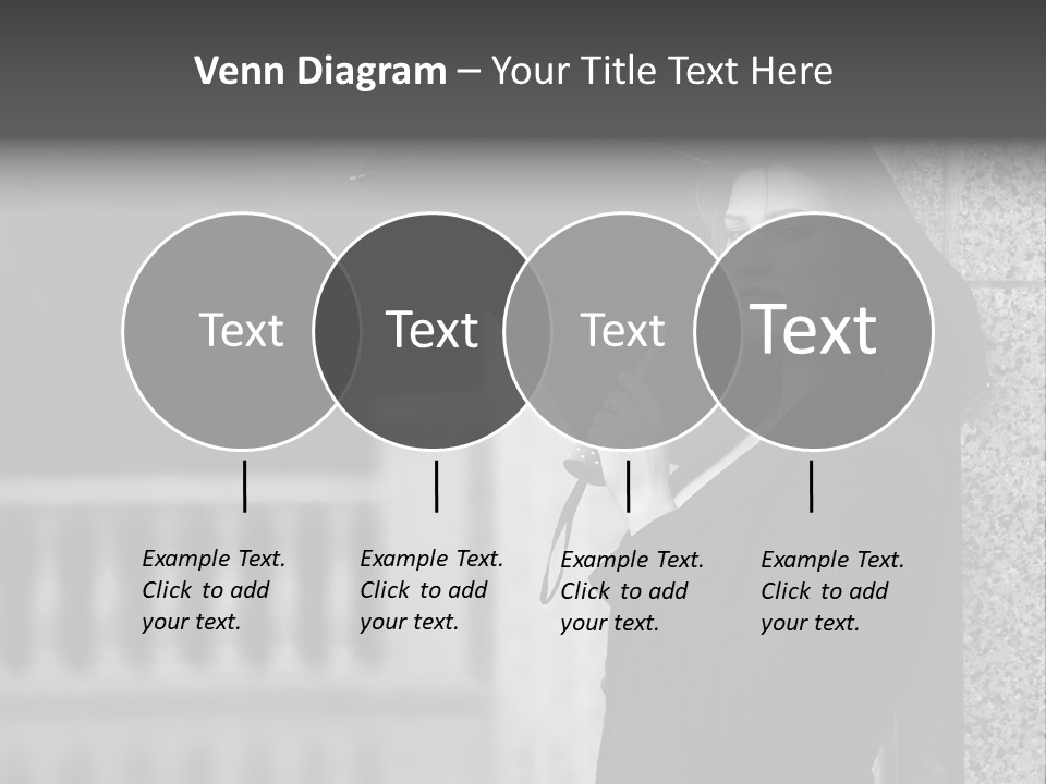 Rain Sadness Cool PowerPoint Template