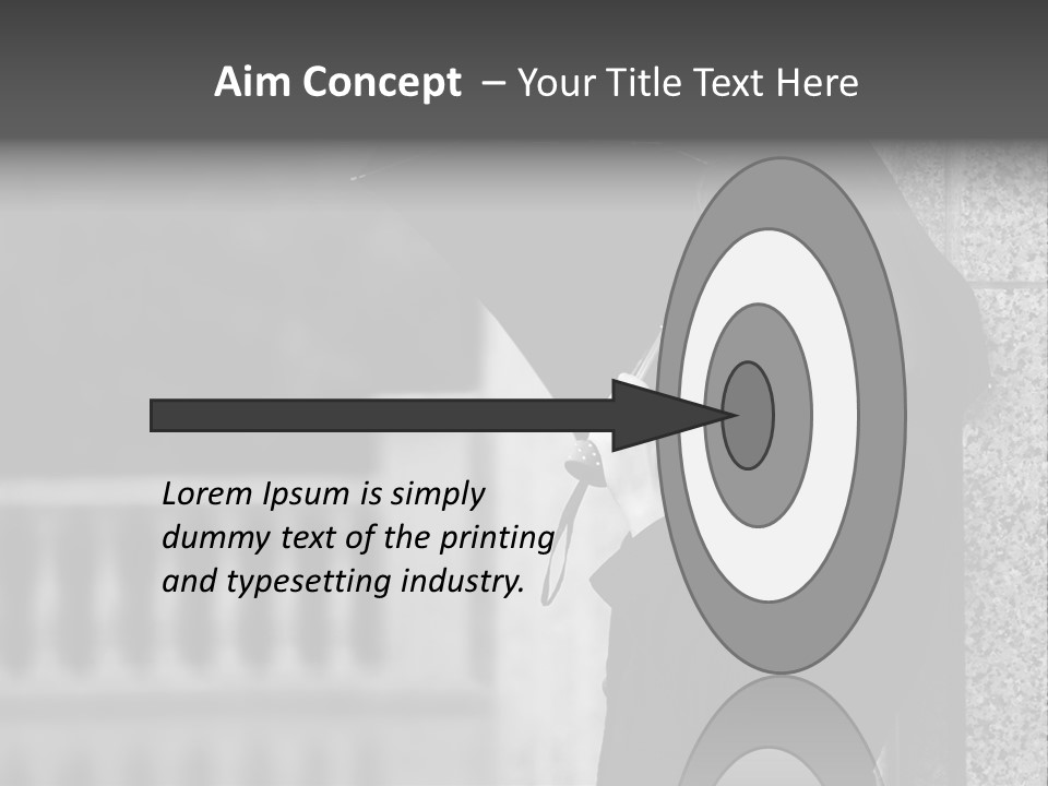 Rain Sadness Cool PowerPoint Template