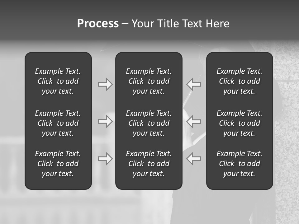 Rain Sadness Cool PowerPoint Template