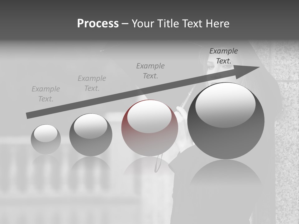 Rain Sadness Cool PowerPoint Template