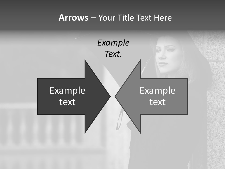 Rain Sadness Cool PowerPoint Template