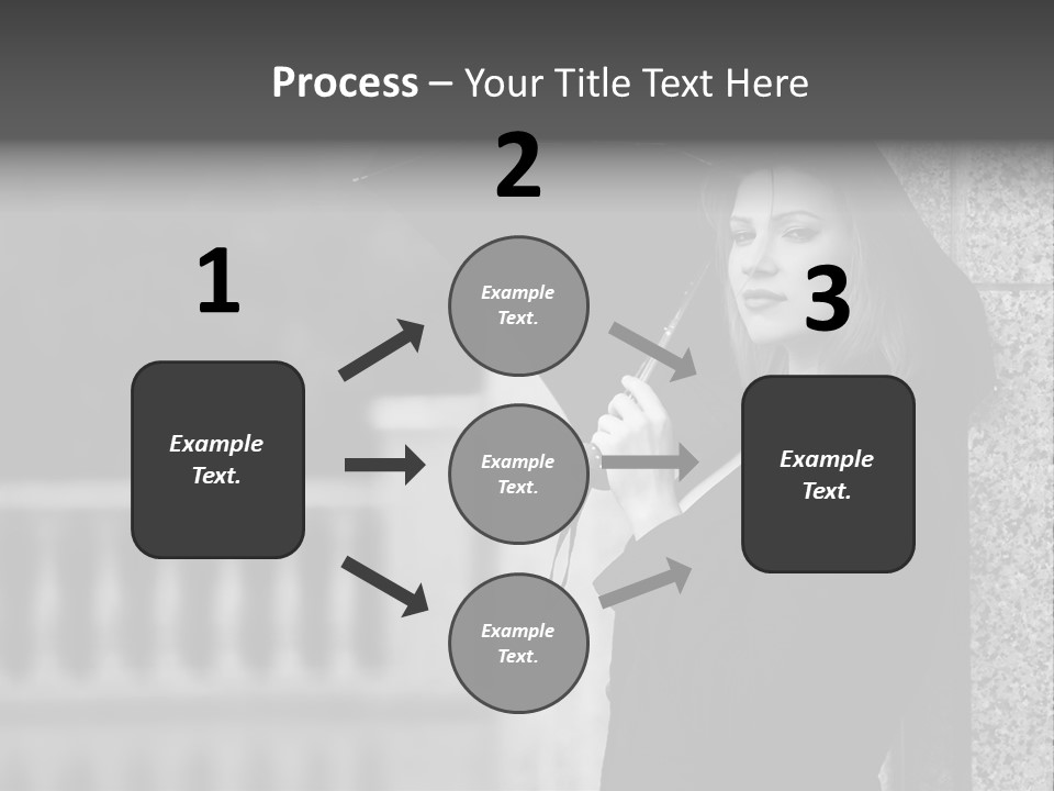 Rain Sadness Cool PowerPoint Template