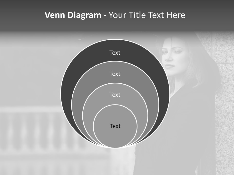Rain Sadness Cool PowerPoint Template